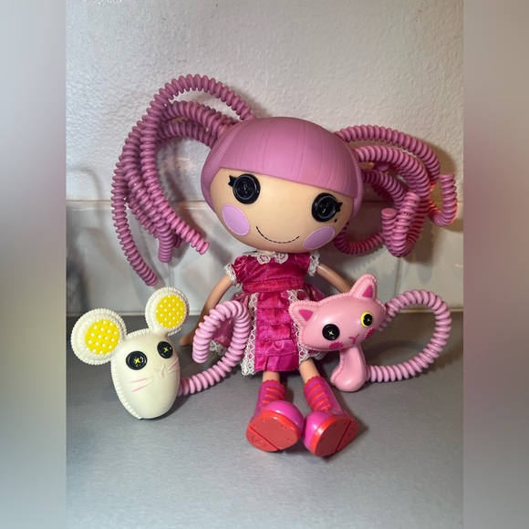 MGA Entertainment Other - Lalaloopsy JEWEL SPARKLES Pink Silly Hair Dressed Doll 2009♡